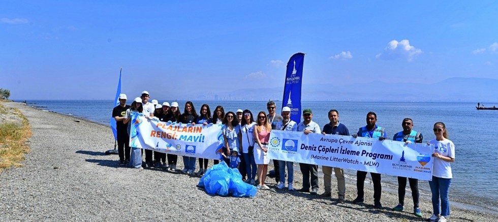 İzmir Büyükşehir Belediyesi Deniz Çöpleri İzleme Programı’na dahil oldu
