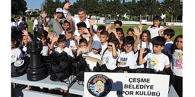 Çeşme'de Yaz Spor Okullarına rekor katılım