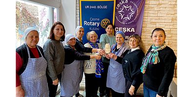 Çeşme Rotary'den ÇEŞKA'ya Meslek Hizmet Ödülü