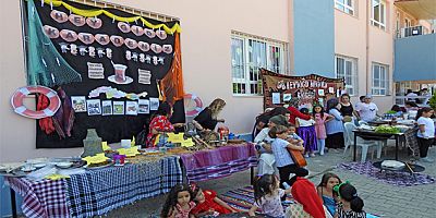 Hayriye-Nuri Ertan İlkokulu'nda yılsonu sergisi ve kermes