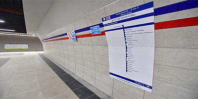 Narlıdere Metrosu ön işletmede 15 dakikalık sefer sıklığı ile çalışacak