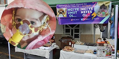 SMA hastası İnci bebeğe Çeşme'den destek kampanyası