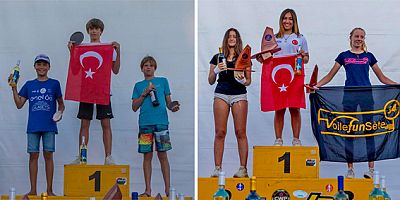 Windsurf’te Çeşme'den 2 Avrupa Şampiyonu, 1 Avrupa 3'üncüsü